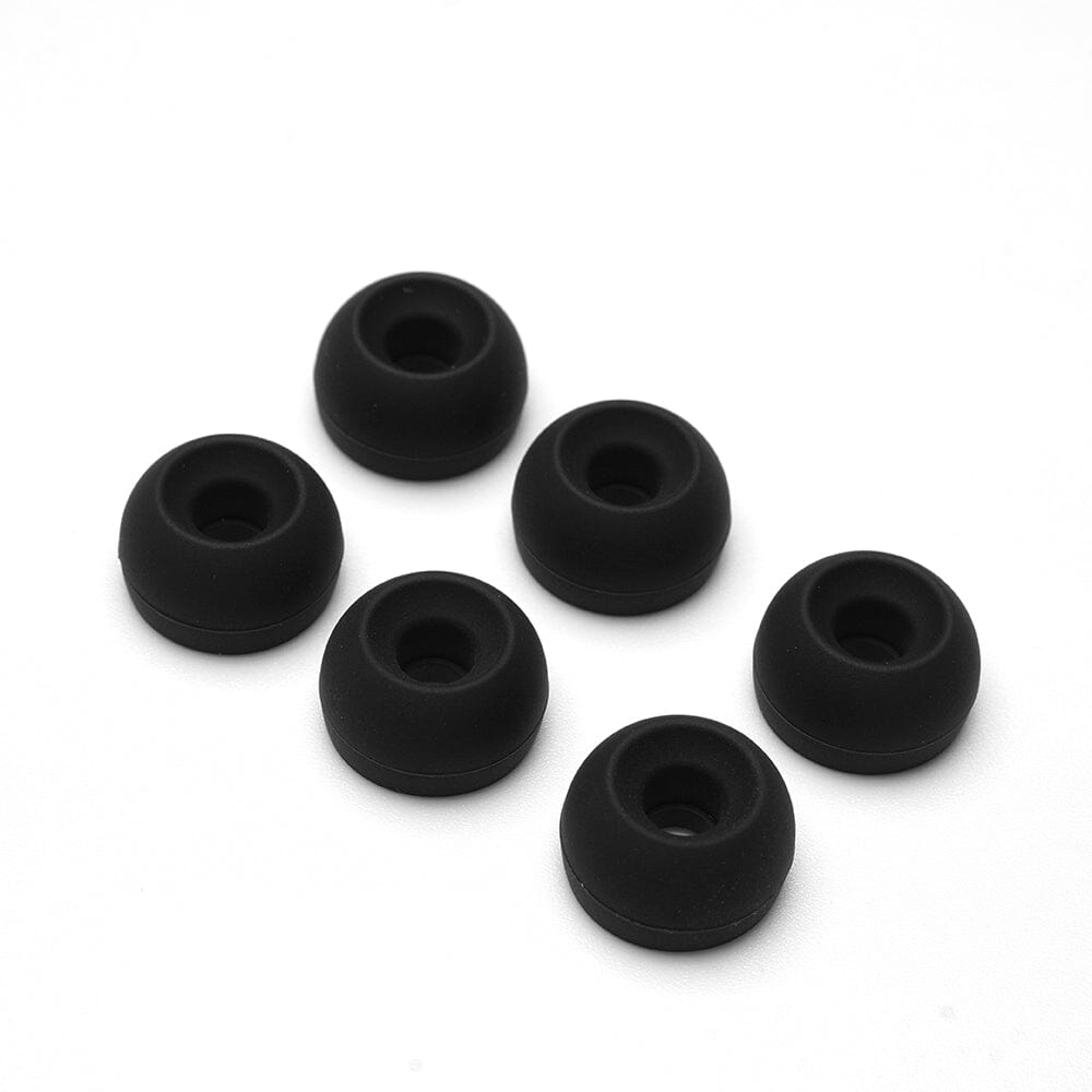 DIVINUS Velvet Wide Bore Silicone Eartips For 4-6mm Nozzle HiFiGo 