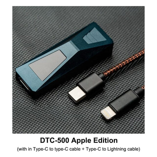 DUNU DTC500 / DTC 500 Portable USB DAC & AMP Headphone AMP Type-C To 3.5/4.4mm Outputs HiFiGo DTC500 Blue Apple Edition 