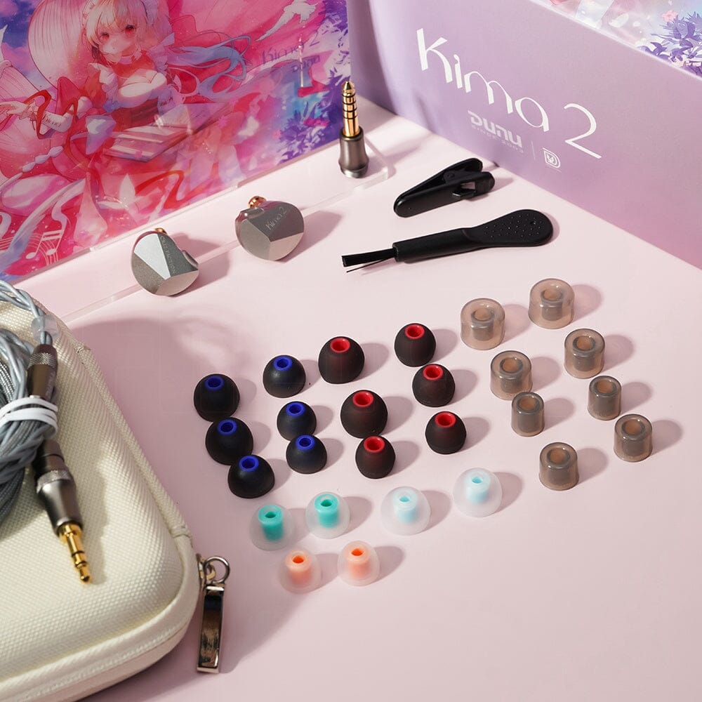 DUNU Kima2 DLC Composite Diaphragm Dynamic Driver IEM HiFiGo 
