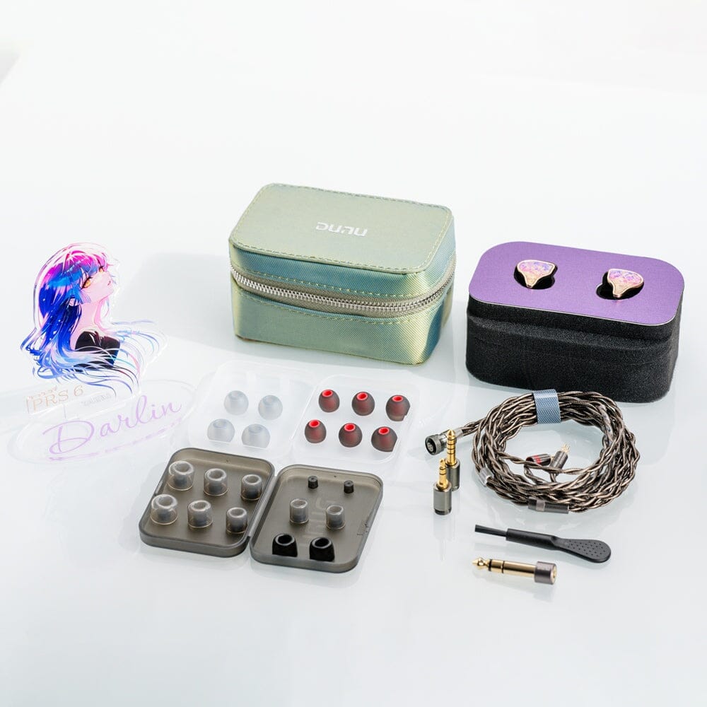 DUNU PRS 6 / PRS6 1DD+4BA+1 MEMS Tribrid IEMs DUNU 
