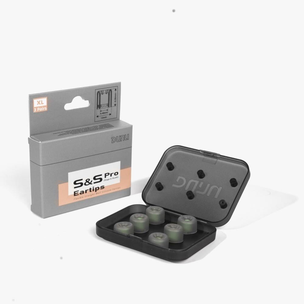DUNU S&S Pro Silicone Eartips For 4.6mm-6.5mm Nozzle HiFiGo S&S Pro XL (3 Pairs) 