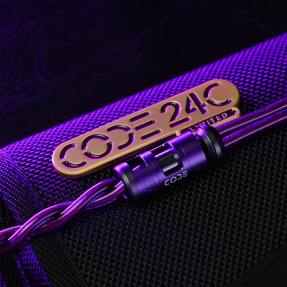 Effect Audio CODE Series CODE24C Limited Edition Premium UP-OCC Copper Litz Earphone Cable HiFiGo CODE24C Limited For IEMs-ConX Basic Set-OFC 4.4mm 