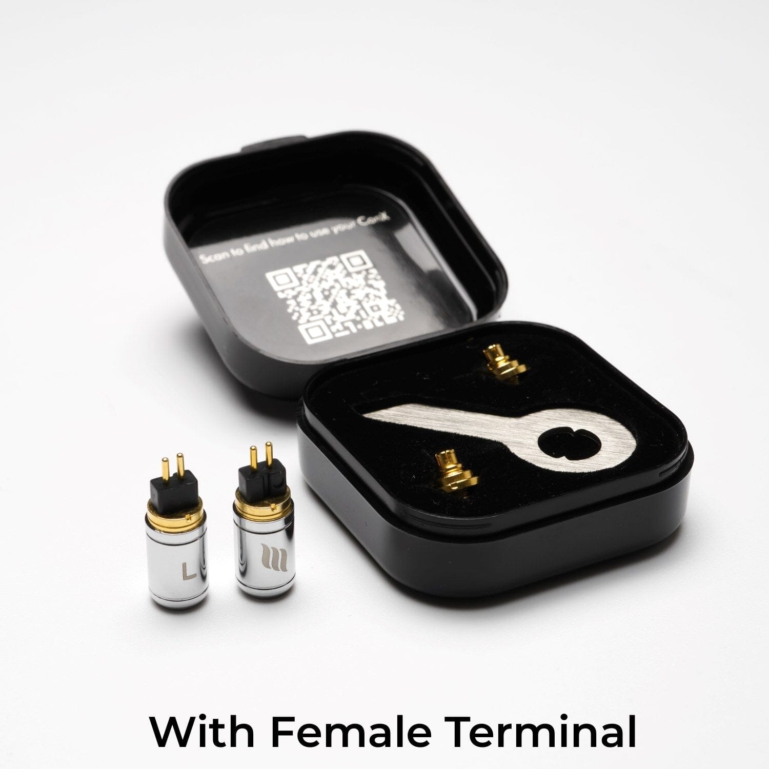 Effect Audio ConX / Con X Basic Set & Full Set Connectors-2Pin(0.78mm) /MMCX /IPX /A2DC /Ear Connector Earphone Cable HiFiGo ConX Basic Set: 2-Pin (0.78mm) + MMCX 