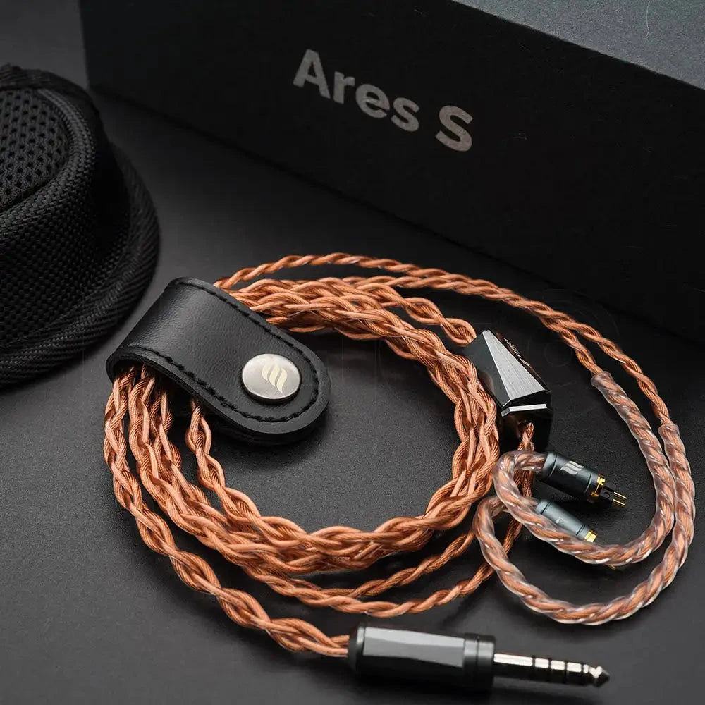 Effect Audio Signature Series ARES S 4 Wires Earphone Cable With ConX Interchangeable Connector HiFiGo 