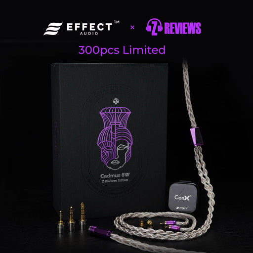 Effect Audio × Z Review 10th Anniversary Cadmus 8W Limited Edition Earphone Cable HiFiGo 