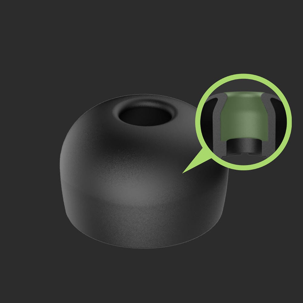 ELOIT Velvet Narrow Bore Eartips For 4-6mm Nozzle Divinus 