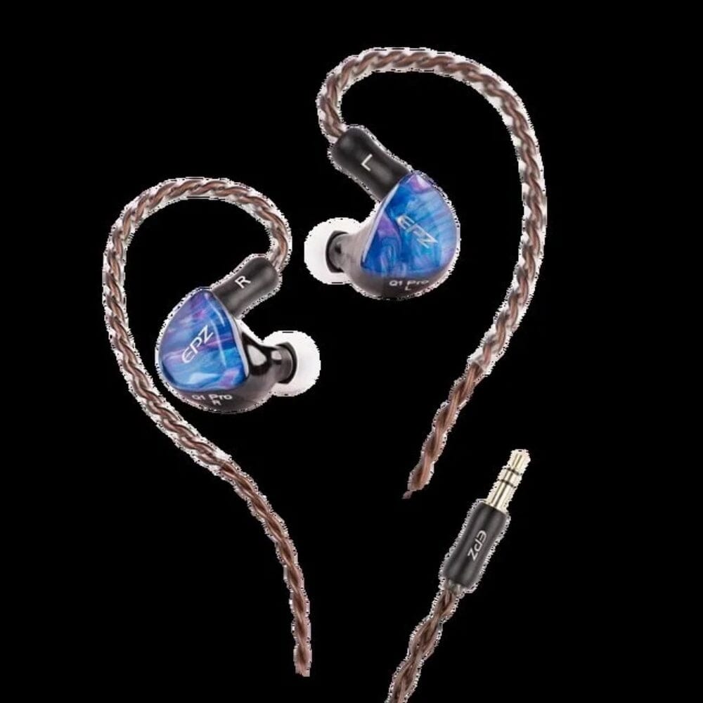 EPZ Q1 Pro/Q1Pro 10mm LCP+PU Composite Diaphragm HiFi In-Ear Earphones HiFiGo 