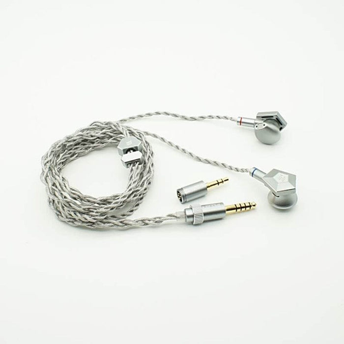 Fidue Thunder 1DD + 2BA Hybrid Drivers In-Ear Earphone HiFiGo 