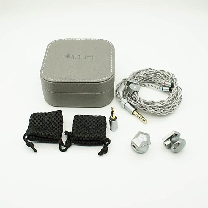 Fidue Thunder 1DD + 2BA Hybrid Drivers In-Ear Earphone HiFiGo 