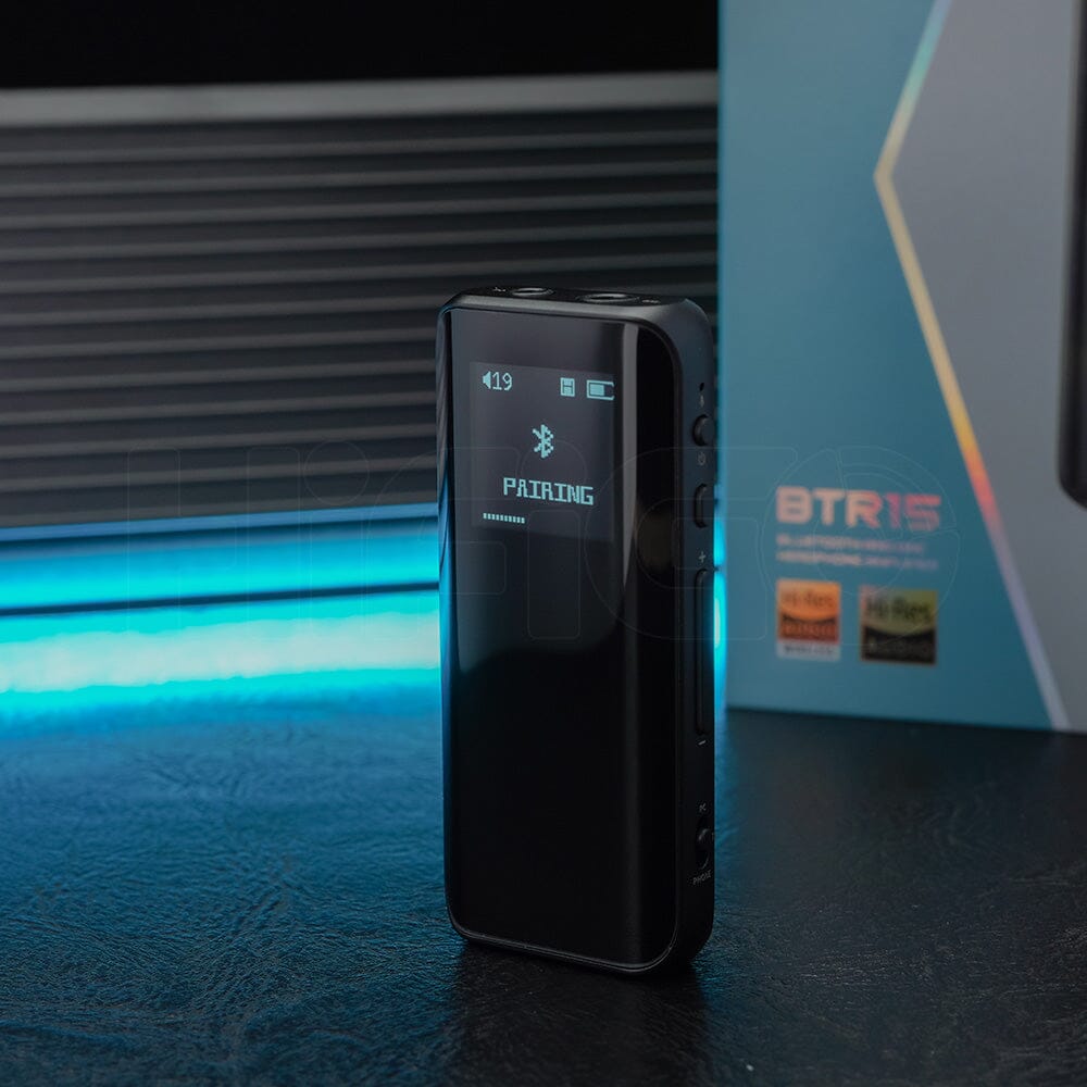 FiiO BTR15 Bluetooth 5.1 Daul ES9219MQ DAC Chip DSD256 Headphone Amplifier HiFiGo 