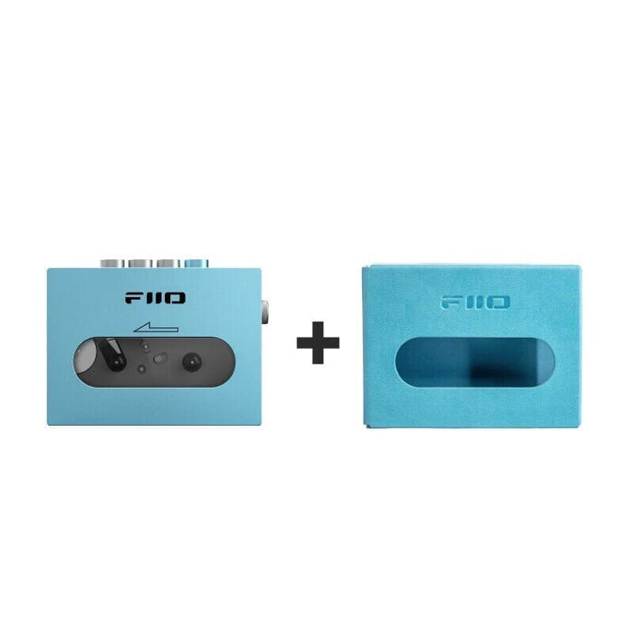 FiiO CP13 Portable Stereo Cassette Player HiFiGo CP13-Blue + Blue Case 