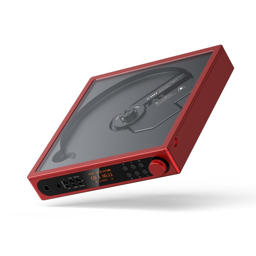 FiiO DM15 Dual AKM AK4493S Portable Stereo CD Player FiiO DM15 Red 