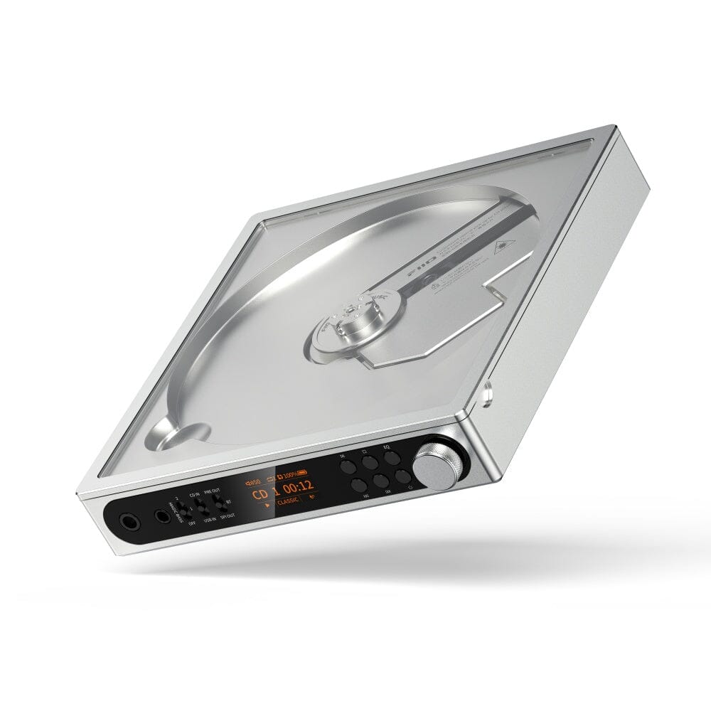 FiiO DM15 Dual AKM AK4493S Portable Stereo CD Player FiiO DM15 Silver 
