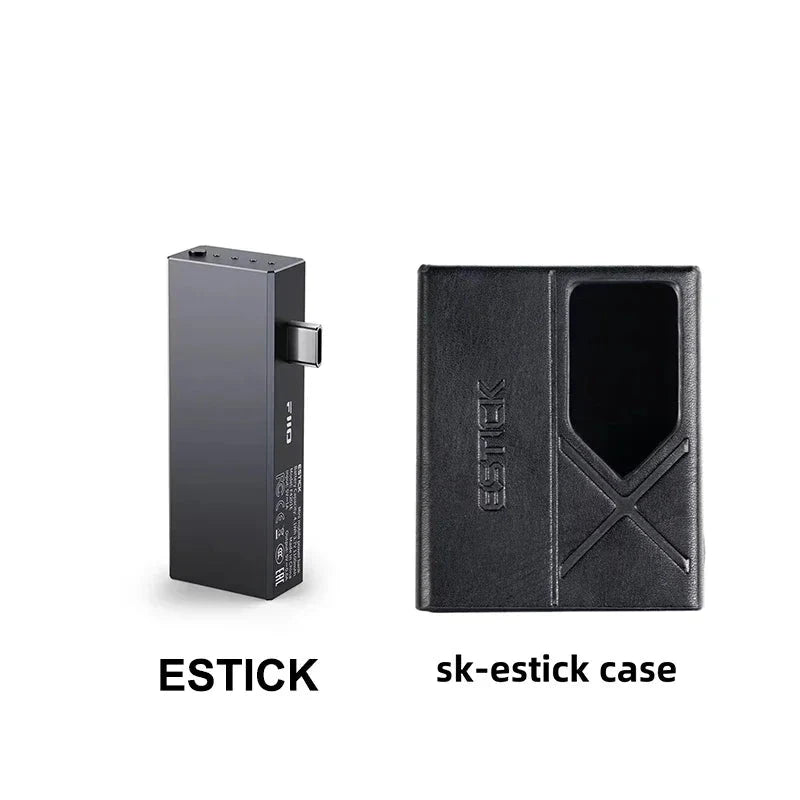 FiiO ESTICK Mini Power Bank for KA17/QX13 HiFiGo Estick Black with Black Case 