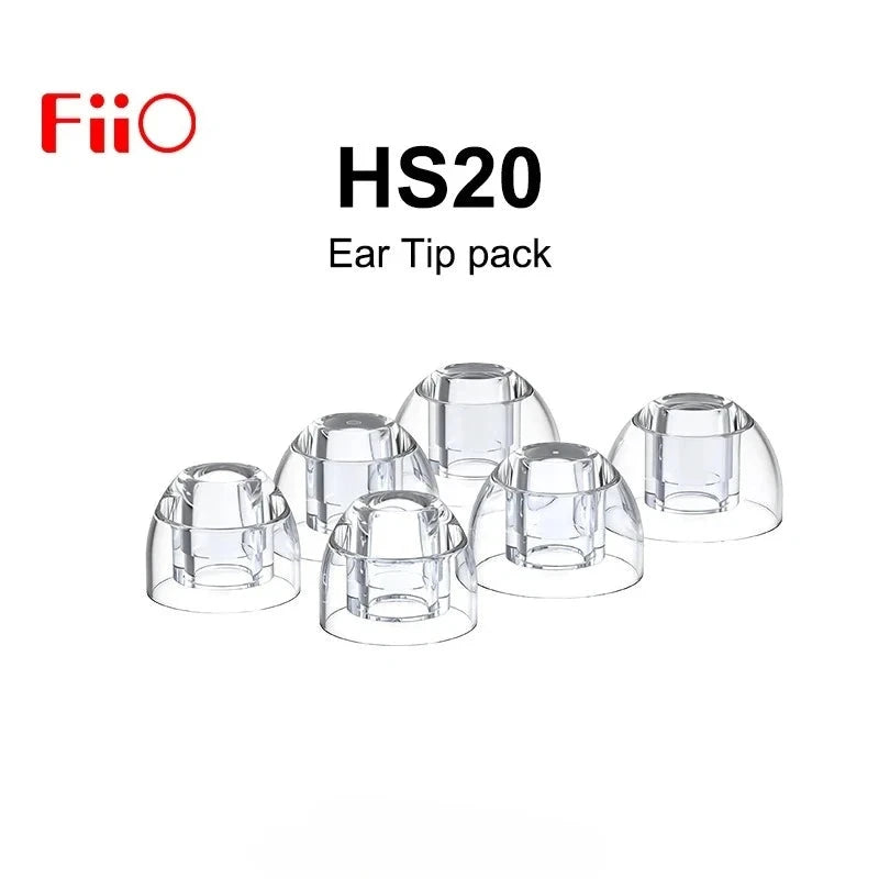 FiiO HS20 Liquid Silicone Eartips For 4.6mm–6.5mm Nozzle FiiO 