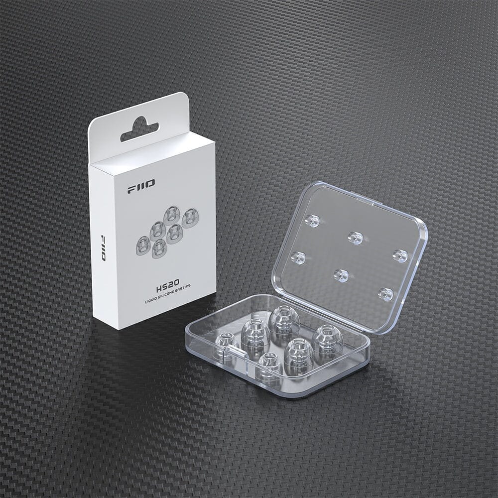 FiiO HS20 Liquid Silicone Eartips For 4.6mm–6.5mm Nozzle FiiO 
