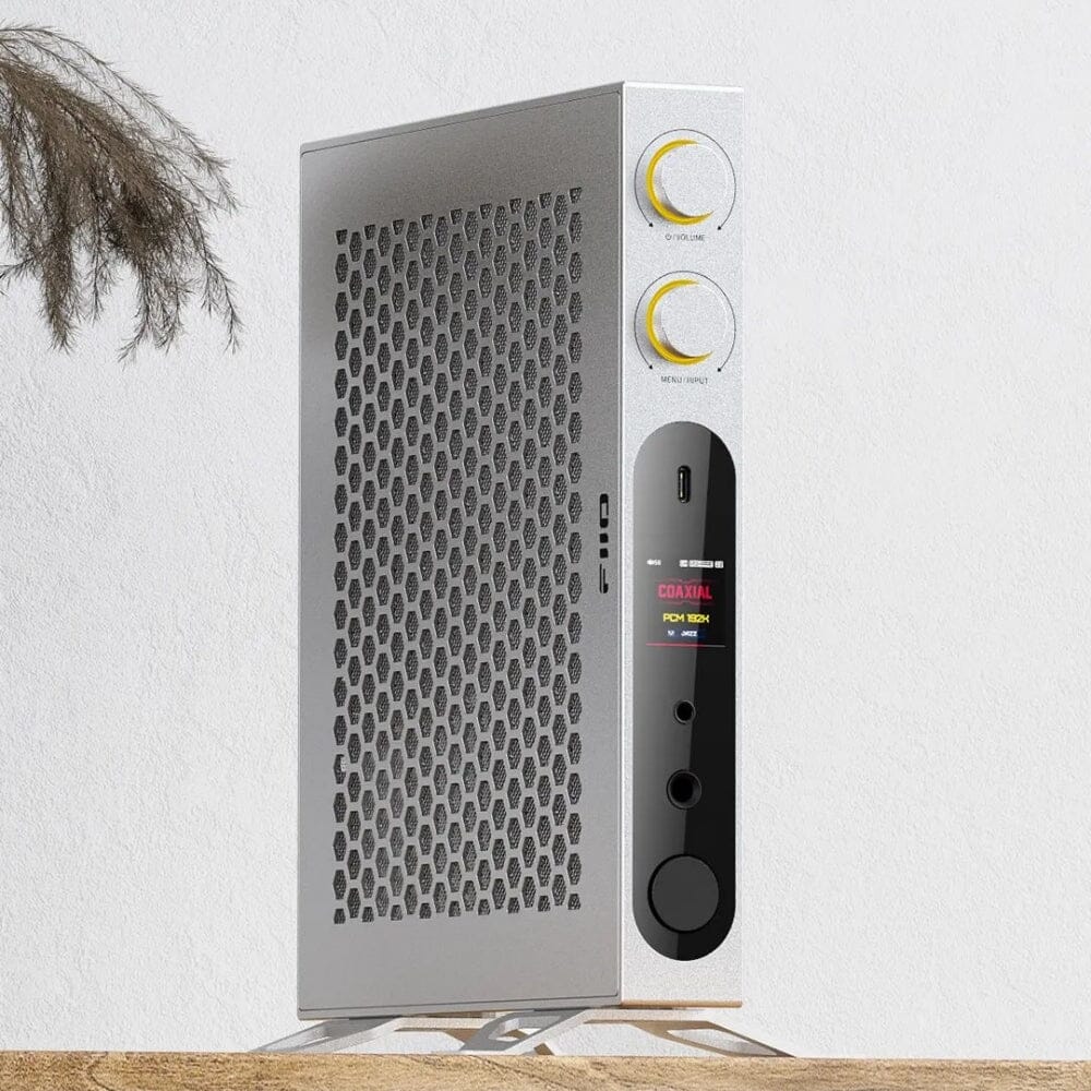 FiiO K19 Studio-Grade Dual ES9039SPRO Flagship DAC & Headphone Amplifier HiFiGo K19-Silver 