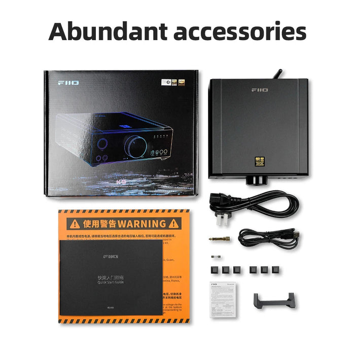 FiiO K9 AKM AK4191EQ+AK4499EX Bluetooth 5.1 Desktop DAC and FiiO K9 AKM AK4191EQ+AK4499EX Bluetooth 5.1 Desktop DAC and