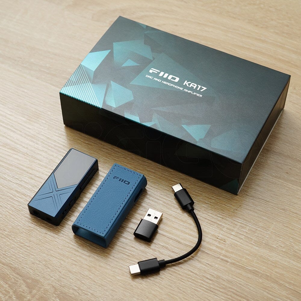 FiiO KA17 Dual ES9069Q USB DAC Audio HiFi Portable Headphone AMP HiFiGo 