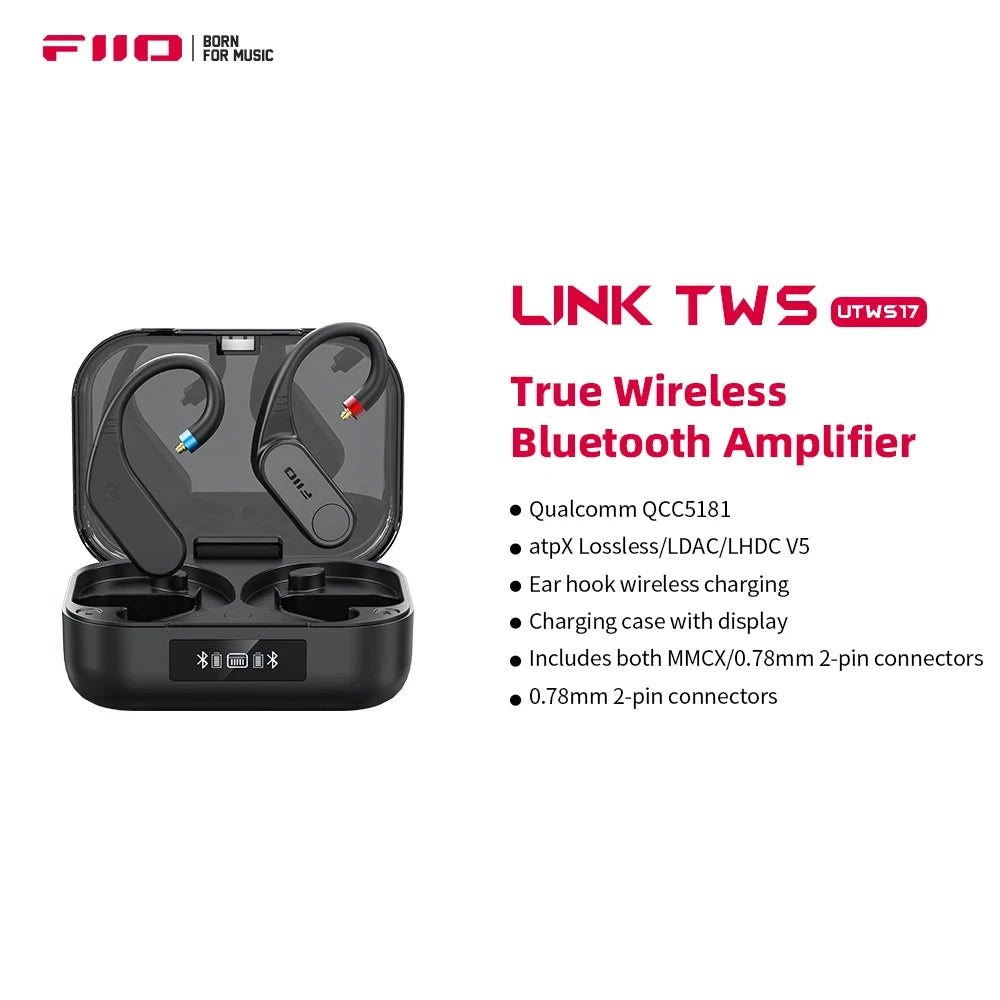 FiiO LINK TWS (UTWS17) True Wireless Bluetooth 6.0 Ear Hooks FiiO 
