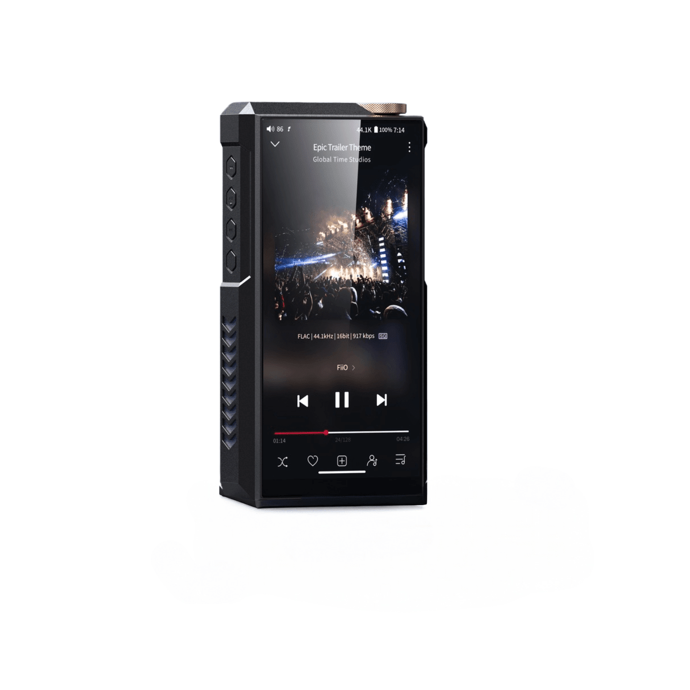FiiO M27 Dual ESS Sabre Pro DACs Digital Audio Player DAP HiFiGo Black 