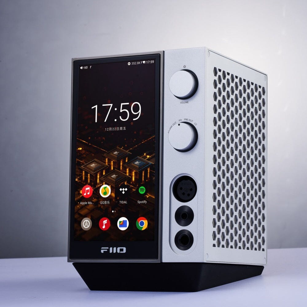 FiiO R9 Flagship Dual ES9038PRO DAC Chips All-in-One Digital Media Streamer HiFiGo 