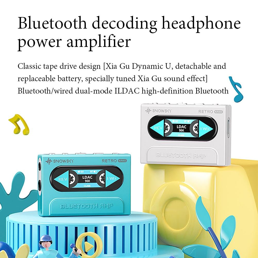 FiiO SNOWSKY Retro Nano Bluetooth 5.1 DAC & Headphone Amplifier