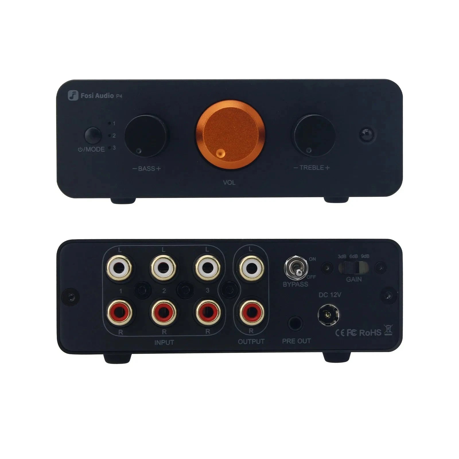 Fosi Audio P4 Mini Pre Amplifier Fosi Audio 