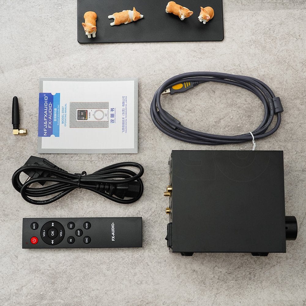 FX-AUDIO- DS07 QCC5125 Bluetooth 5.1 Audio decoder LDAC HD HIFI ES906
