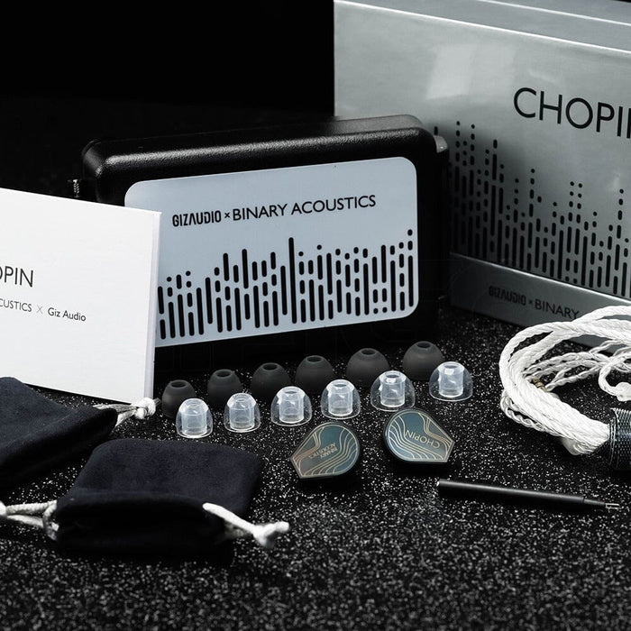 Gizaudio × Binary Chopin 1DD+3BA Hybrid IEMs HiFiGo 