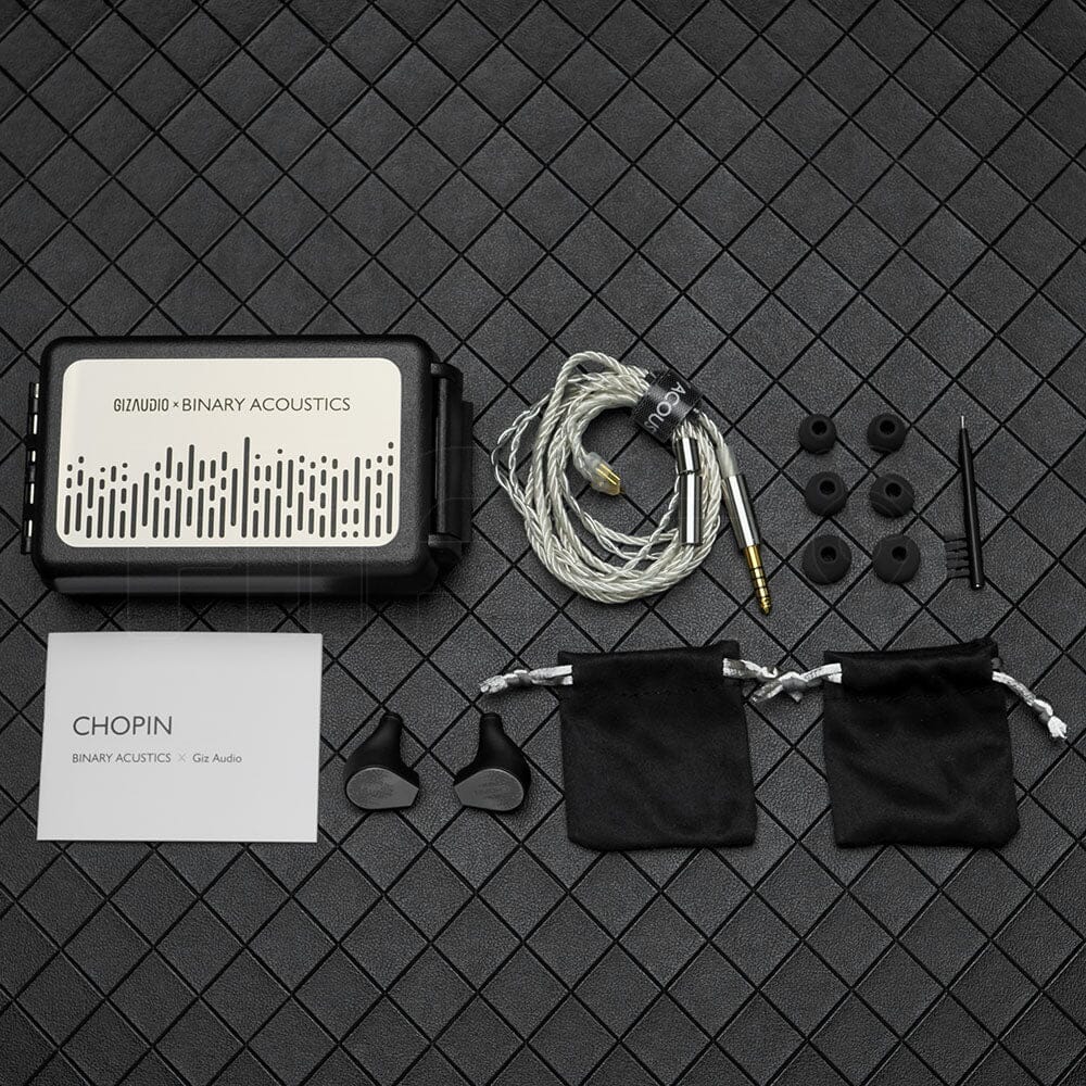 Gizaudio × Binary Chopin 1DD+3BA Hybrid IEMs HiFiGo 