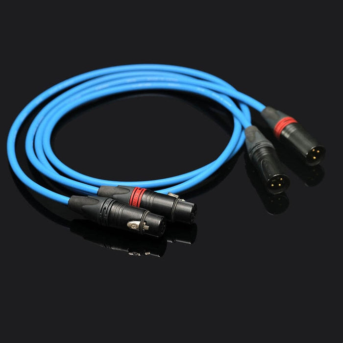 GUSTARD 3-Pin Balanced XLR Copper Cable OCC HiFiGo 