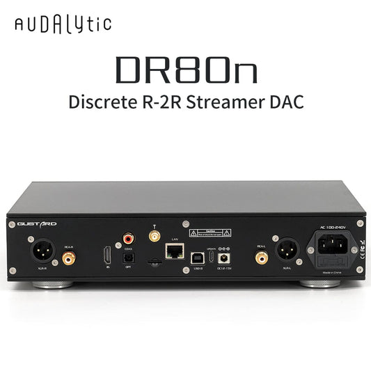 Gustard Audalytic DR80 / DR80N Discrete R2R Streamer DAC Audalytic 