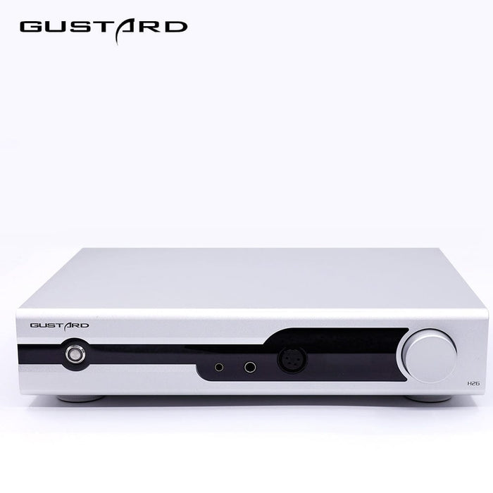 GUSTARD H26 Fully Balanced Discrete Class A Amplifier HiFiGo Silver 