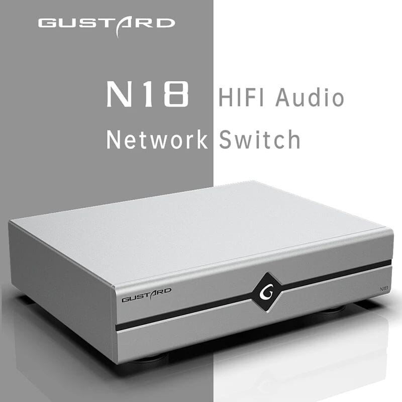 Gustard N18/N18Pro Network Ethernet Switch HiFi DAC - Thumbnail 4