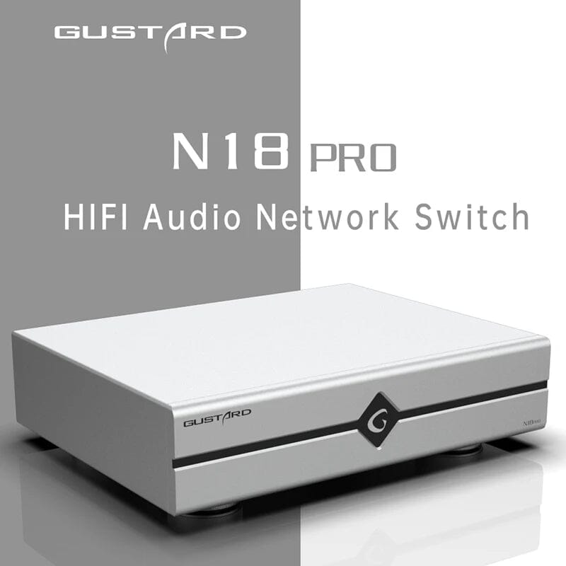 Gustard N18/N18Pro Network Ethernet Switch HiFi DAC - Thumbnail 3