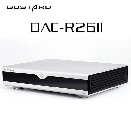 Gustard R26 II / R26II Decoder 26 Bit Network Streamng DAC Fully Discrete R2R BT5.1 with Remote Control HiFiGo 