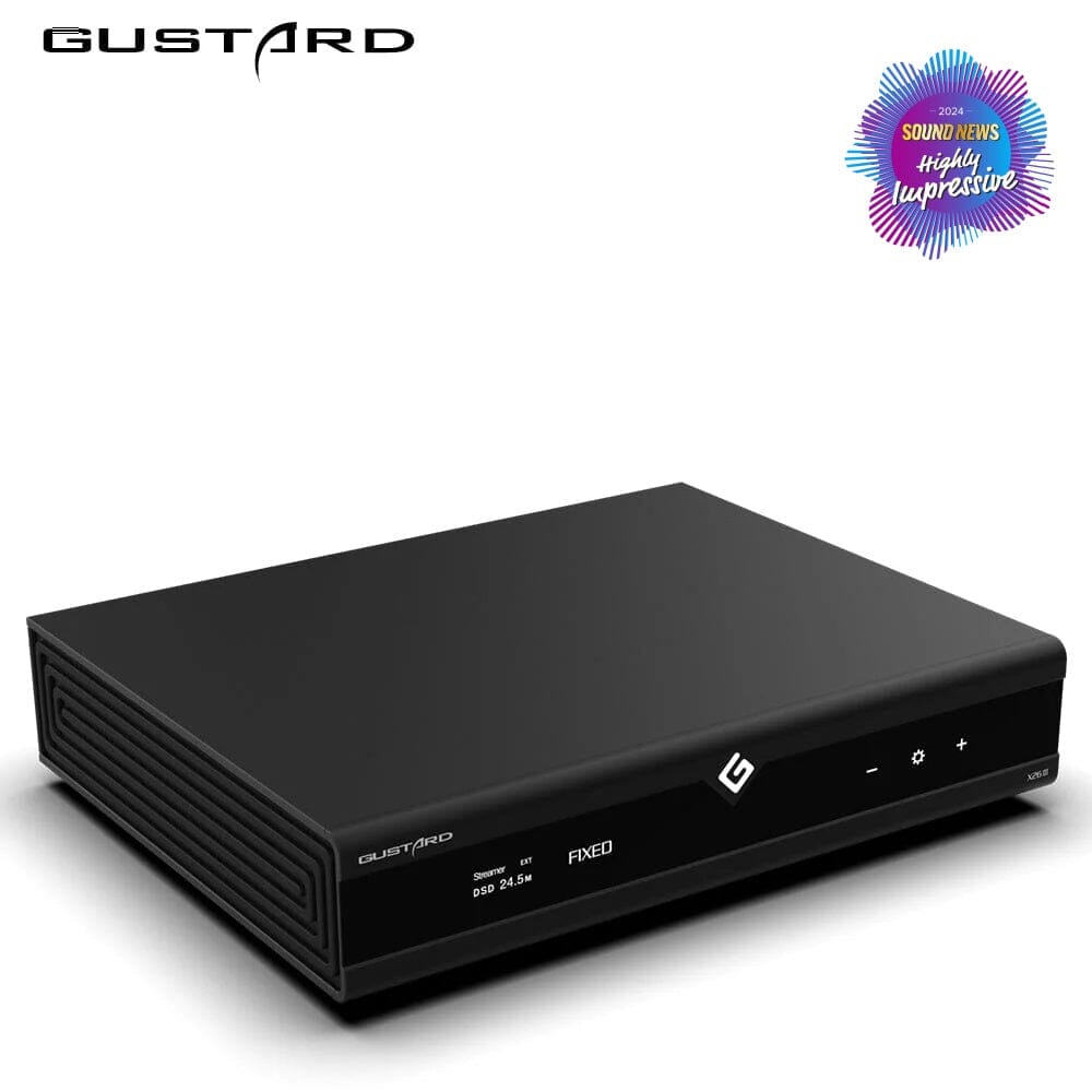 GUSTARD X26III Network Streamer ES9039SPRO X2 DAC HiFiGo 
