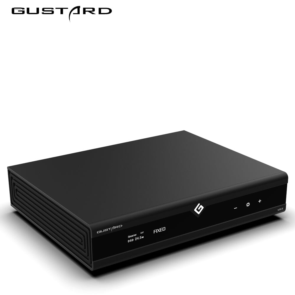 GUSTARD X26III Network Streamer ES9039SPRO X2 DAC HiFiGo X26III-Black 