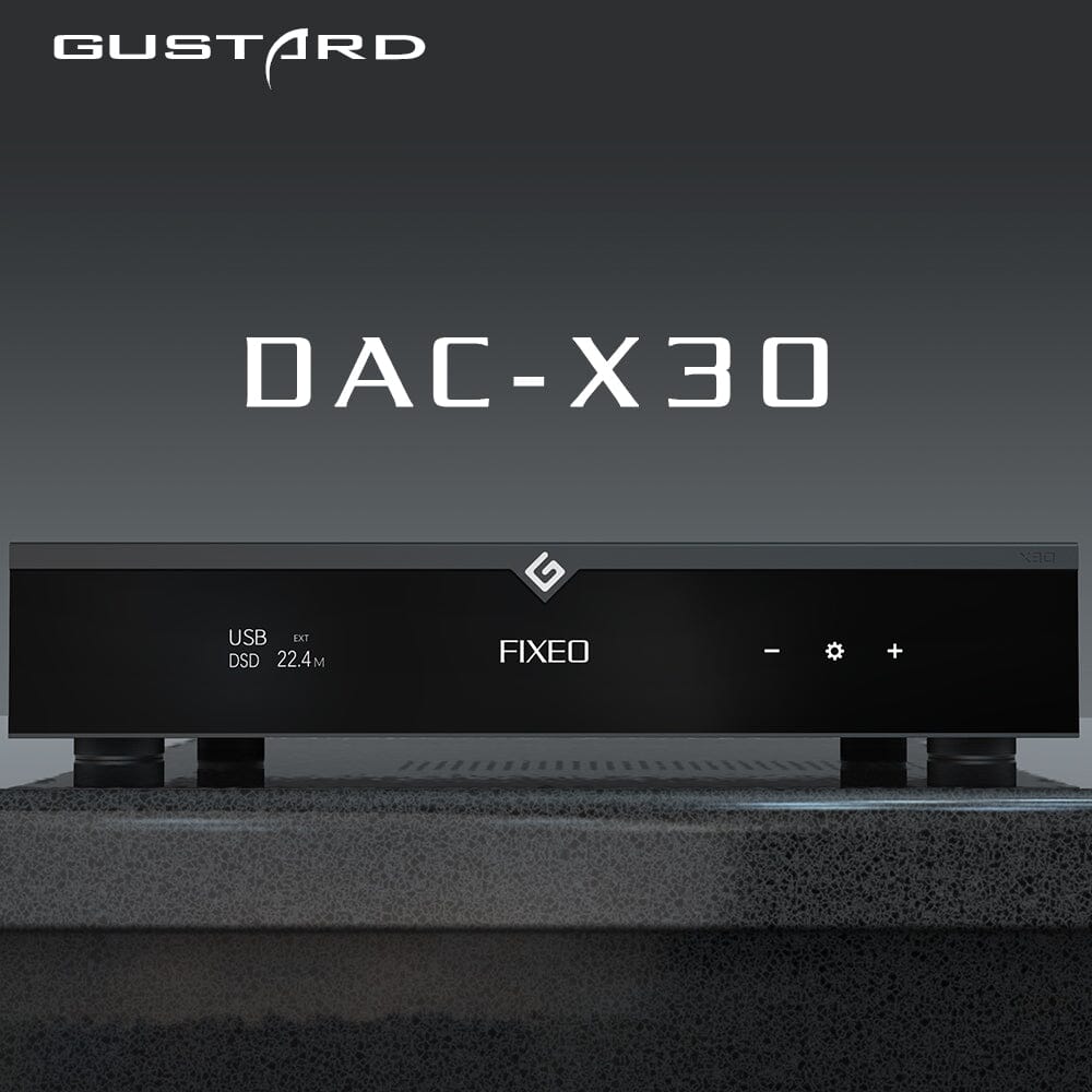 Gustard X30 Quad ES9039SPRO*4 Network Streaming Decoder Desktop DAC HiFiGo 