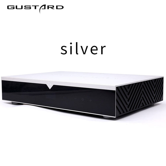 Gustard X30 Quad ES9039SPRO*4 Network Streaming Decoder Desktop DAC HiFiGo X30-SILVER 