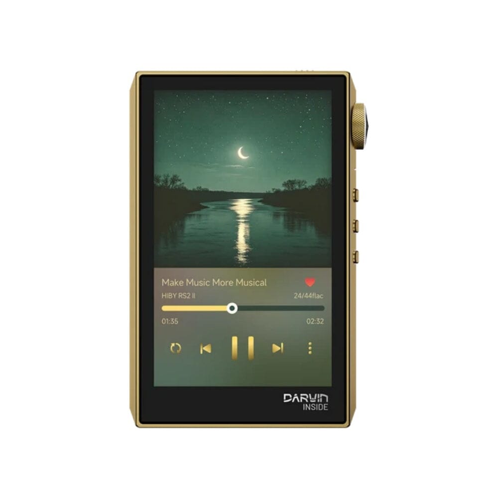 HiBy RS2 II R2R HiFi Pure Audio Player Hiby RS2 II Gold Limited Version 