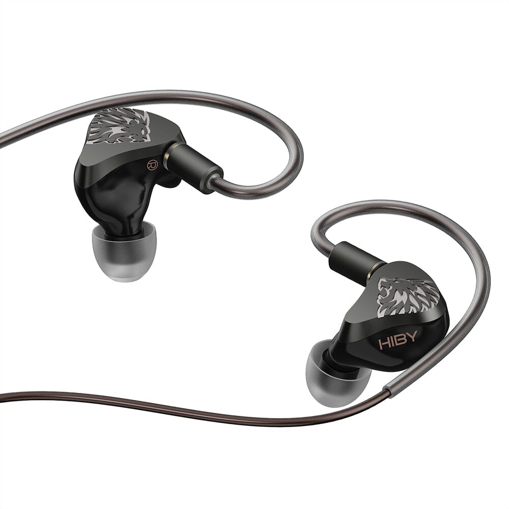 HiBy Yvain Medium-End Three-way 4 BA Drivers Enclosed Reference In-Ear Earphones HiFiGo 