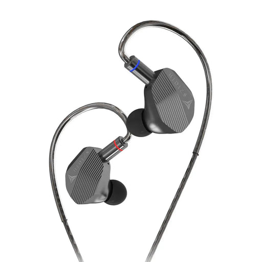 HIDIZS MP143 Salt 14.3mm Large Planar HiFi In-Ear Earphone HiFiGo MP143-GunBlack 4.4mm 