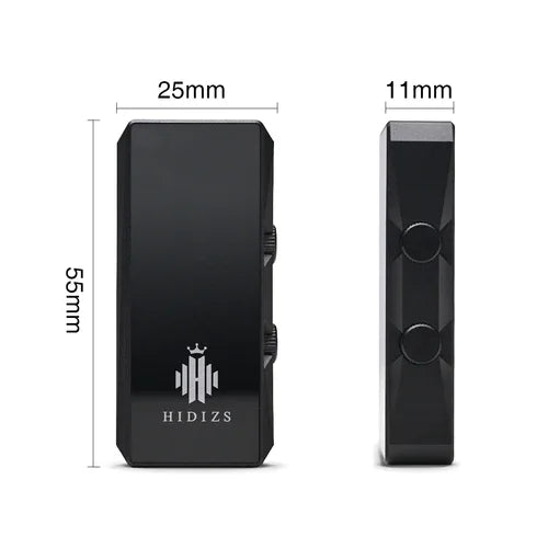 Hidizs S9 Pro Plus Martha Flagship ES9038Q2M DAC Portable HiFi Balanced Dongle HiFiGo S9 Pro Plus Martha- Black 