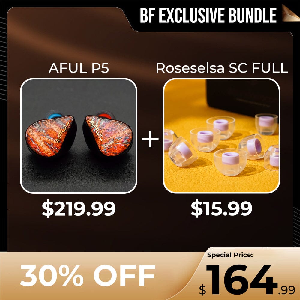 HiFiGo IEM Bundle HiFiGo AFUL Perfomer 5 3.5mm + Roseselsa SC Full Bundle 