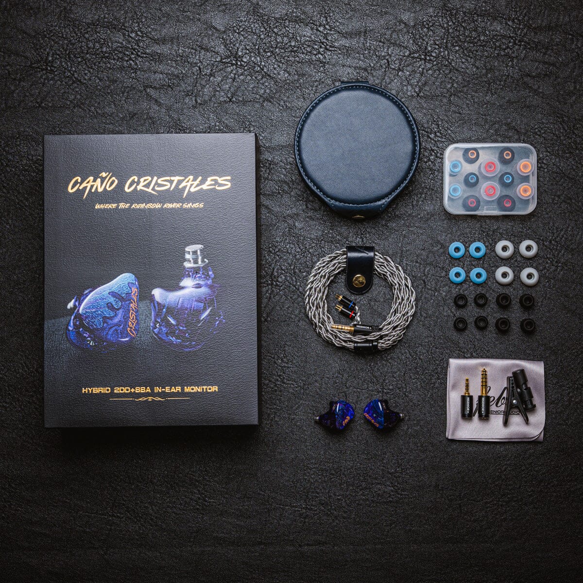 Hisenior Cano Cristales 2DD+8BA Hybrid Drivers IEMs