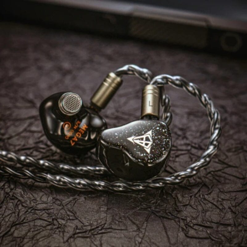 Hisenior Mega7 1DD + 6BA Hybrid Drivers In-Ear Monitors Hisenior 