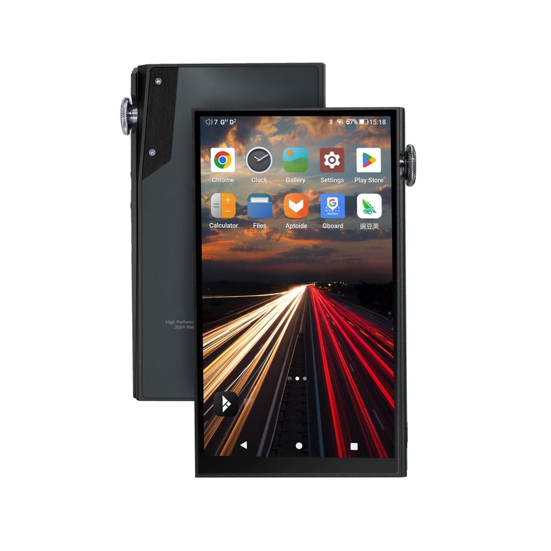 iBasso DX180 CS43131*4 Bluetooth 5.0 Hi-Res Digital Audio Player HiFiGo DX180 Black+128GB 