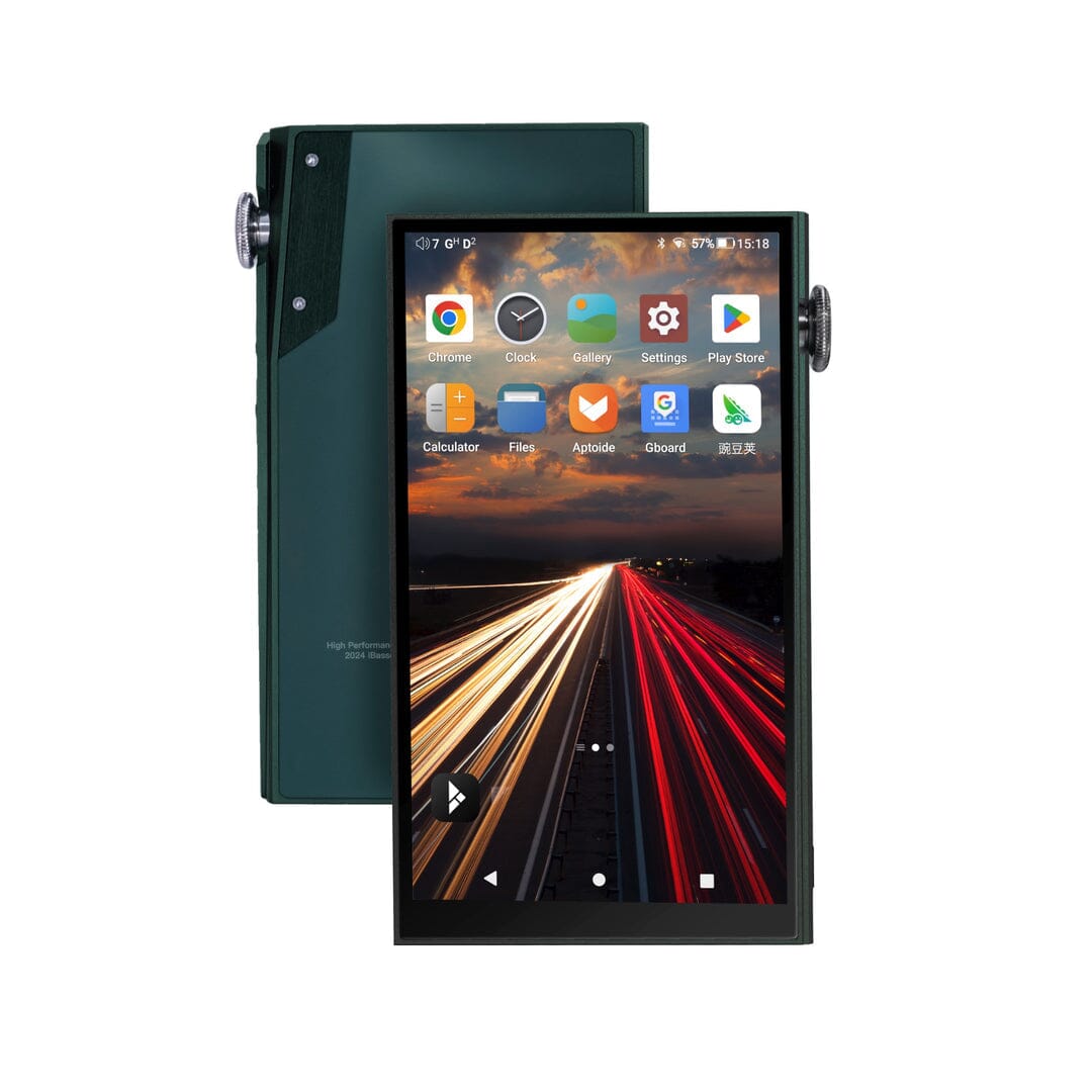 iBasso DX180 CS43131*4 Bluetooth 5.0 Hi-Res Digital Audio Player HiFiGo DX180 Green+128GB 